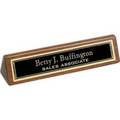 Contemporary Desk Award - Name Plate (9 1/2"x2 1/2")